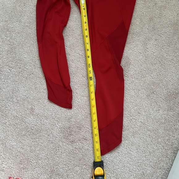 Athletes, Aura Sonar Red Leggings, Size XXSmall - Picture 11 of 12
